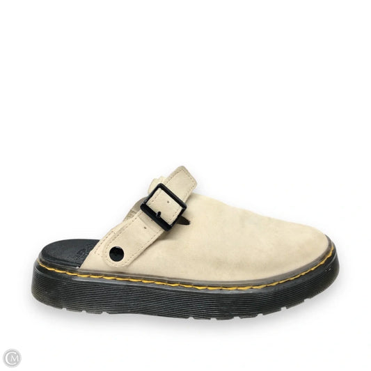 Shoes Flats By Dr Martens In Beige, Size: 9