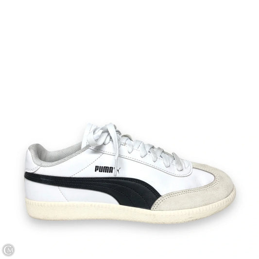 Shoes Sneakers By Puma In Black & White, Size: 8.5