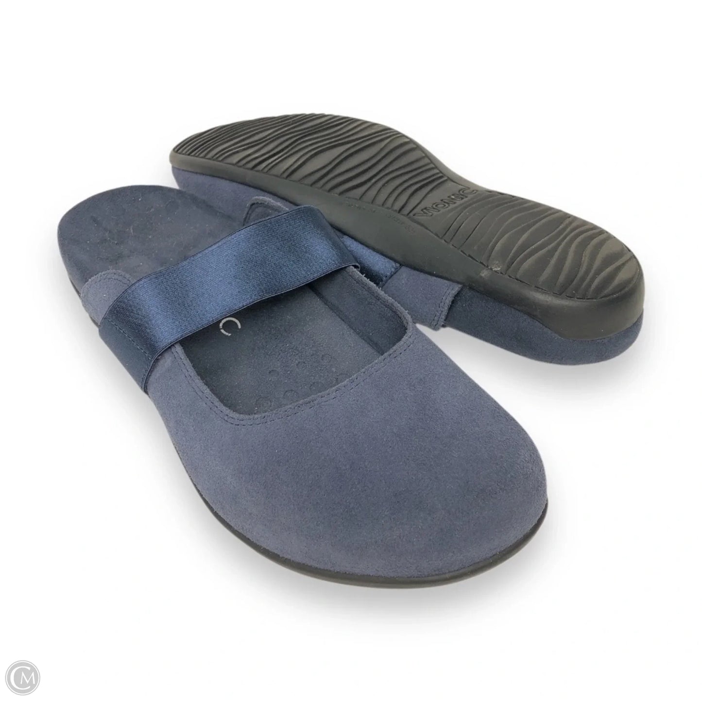 Shoes Flats By Vionic In Navy, Size: 10