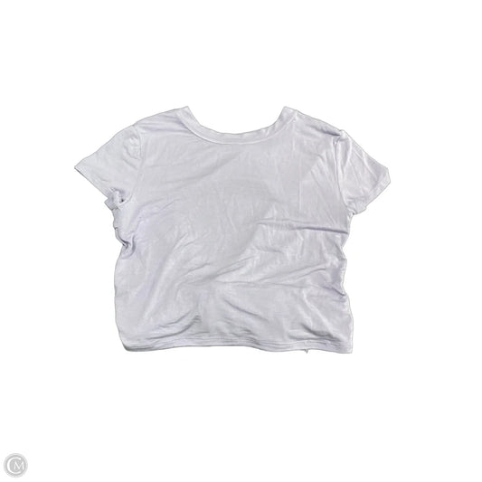 Athletic Top Short Sleeve By Clothes Mentor In Purple, Size: M