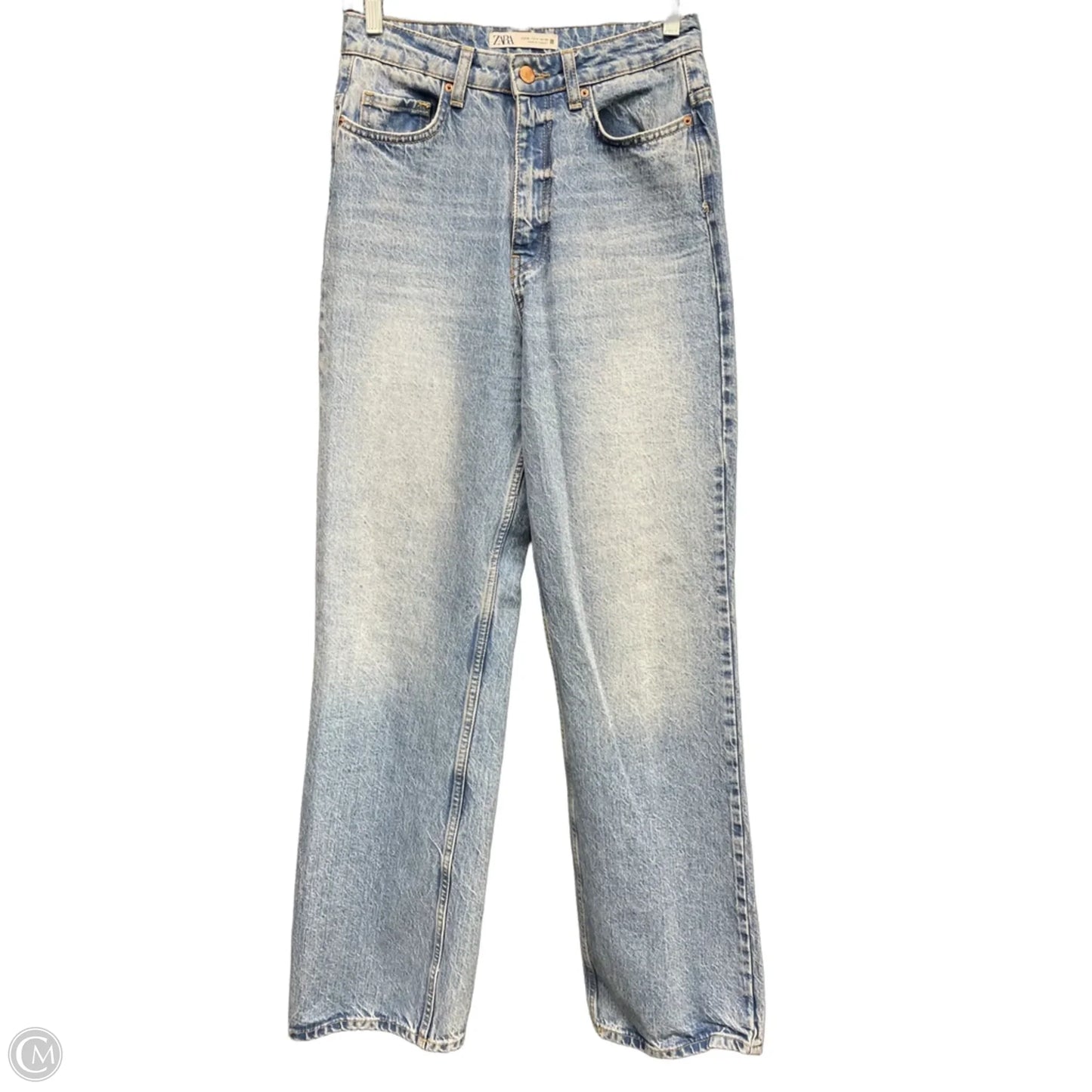 Jeans Straight By White House Black Market In Blue Denim, Size: 8l
