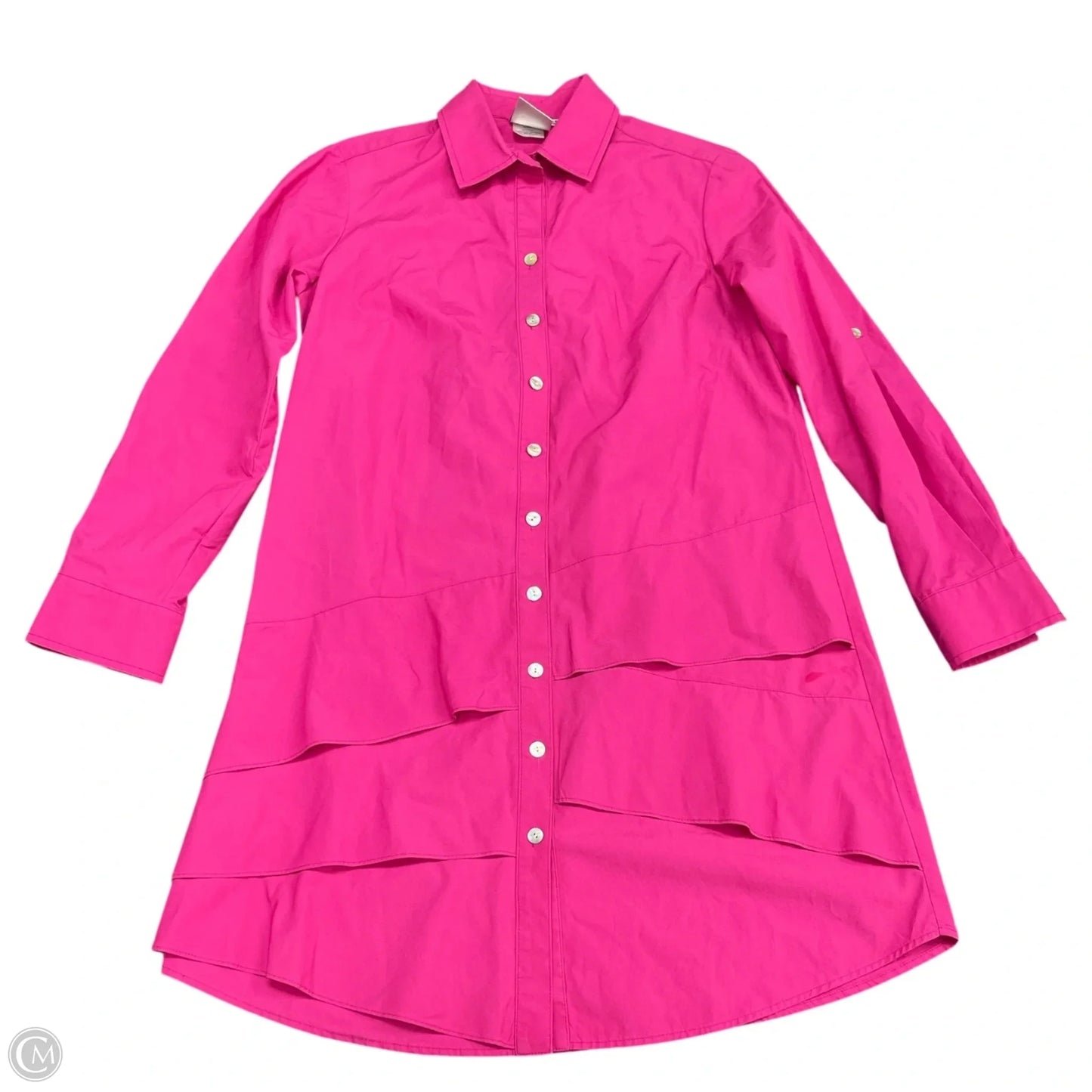 Dress Casual Short By Clothes Mentor In Pink, Size: S