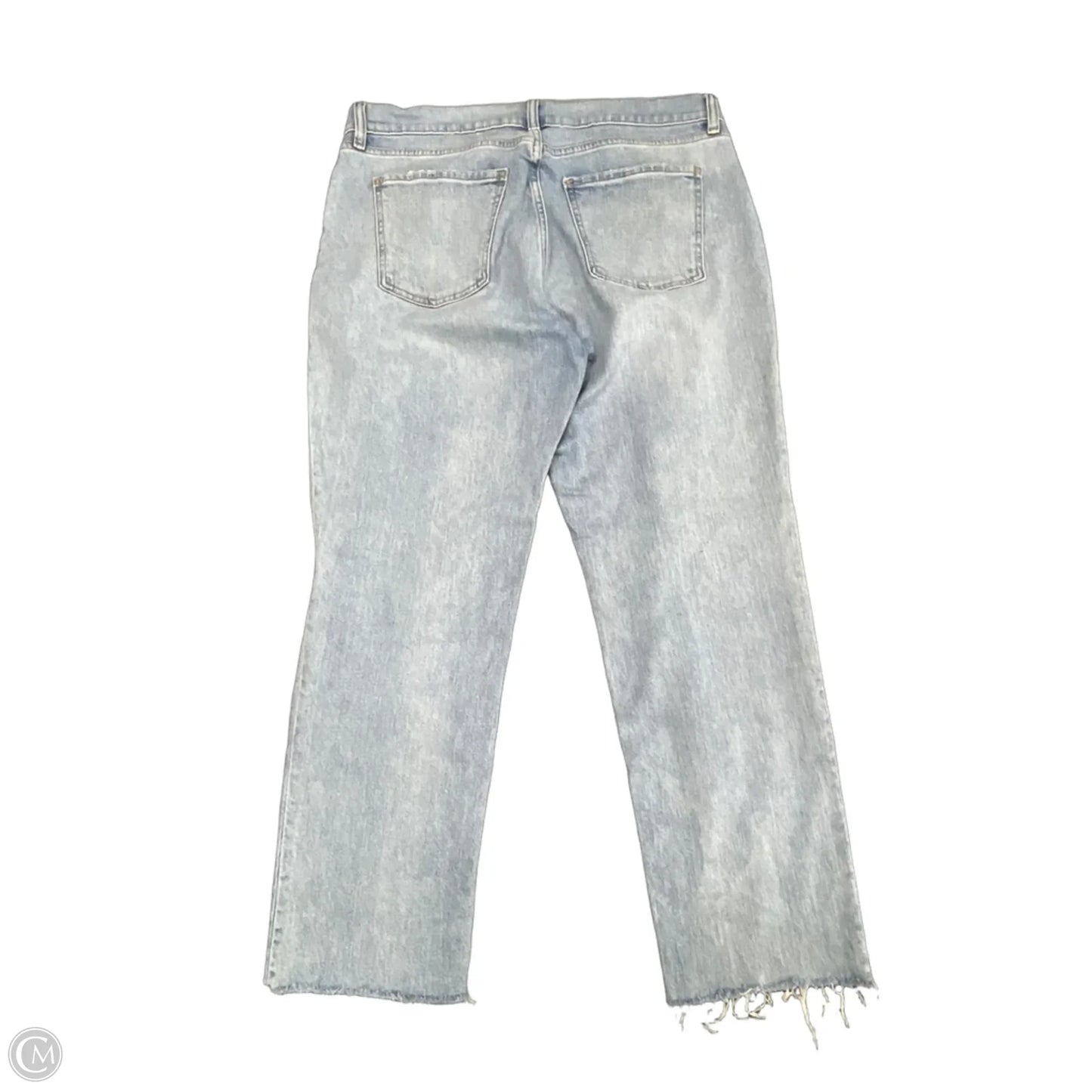 Jeans Straight By Old Navy In Blue Denim, Size: 10