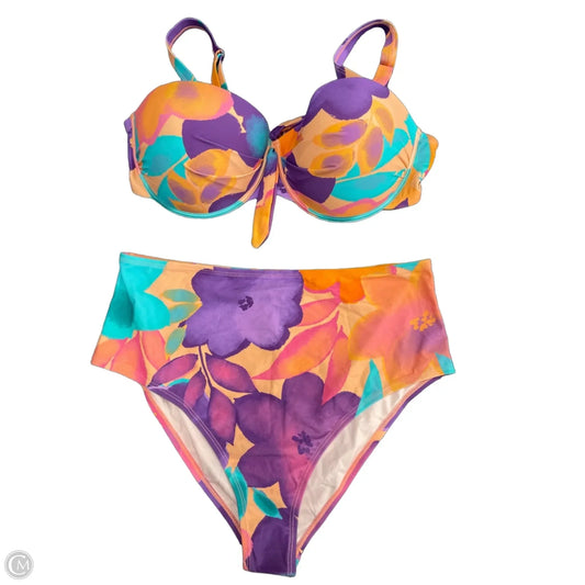 Swimsuit 2pc By Cupshe In Multi-colored, Size: 2x