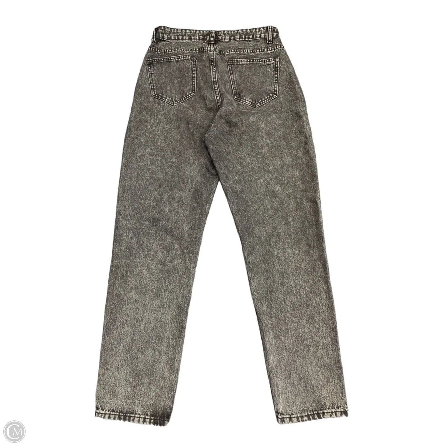 Jeans Straight By Shein In Black Denim, Size: L