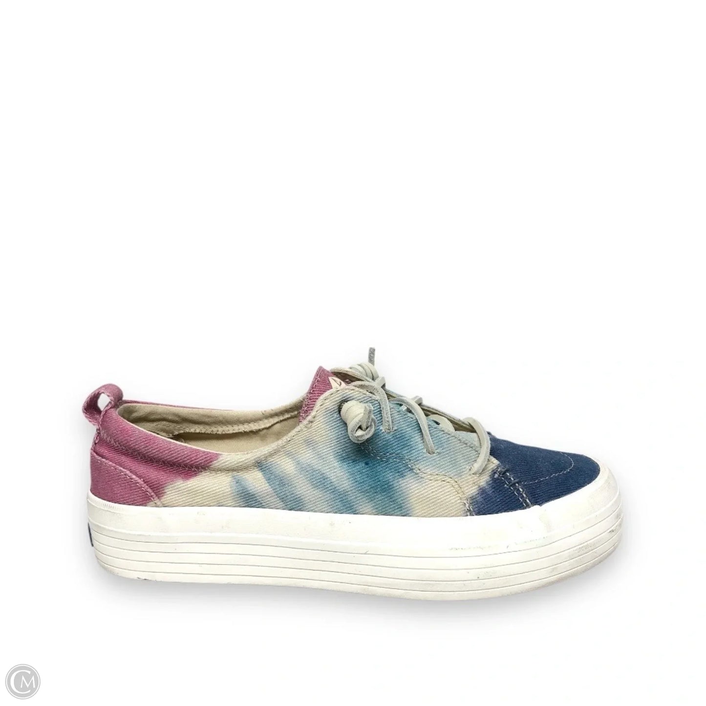 Shoes Sneakers By Sperry In Tie Dye Print, Size: 9.5