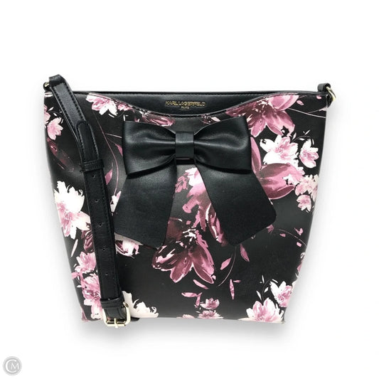 Handbag Designer By Karl Lagerfeld, Size: Medium