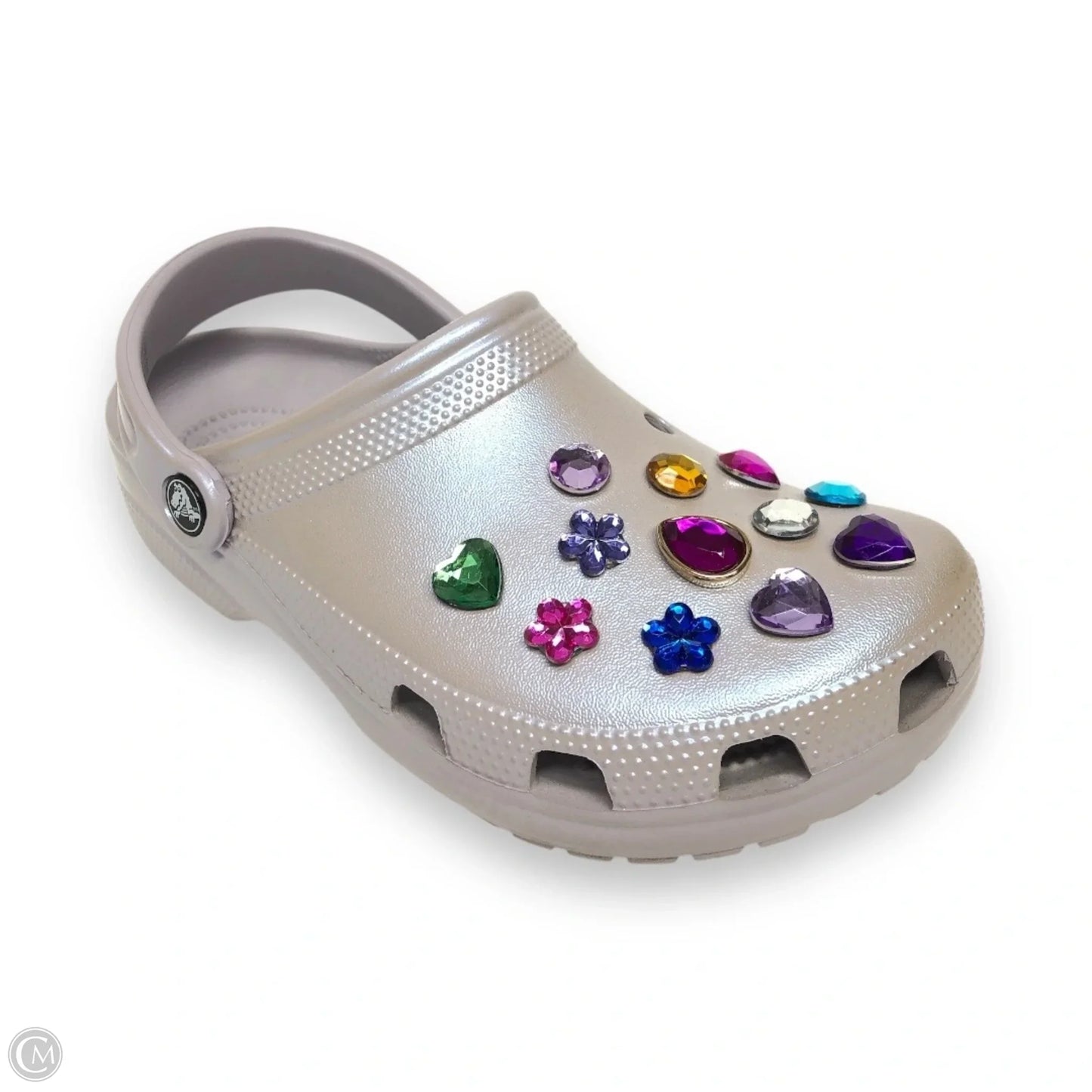 Shoes Flats By Crocs In Purple, Size: 7