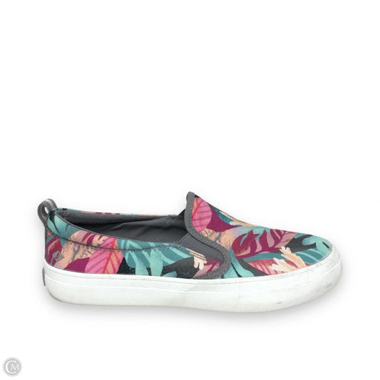 Shoes Sneakers By Sperry In Tropical Print, Size: 7