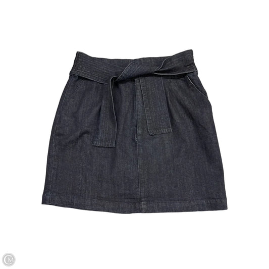 Skirt Mini & Short By Chelsea And Violet In Blue Denim, Size: L