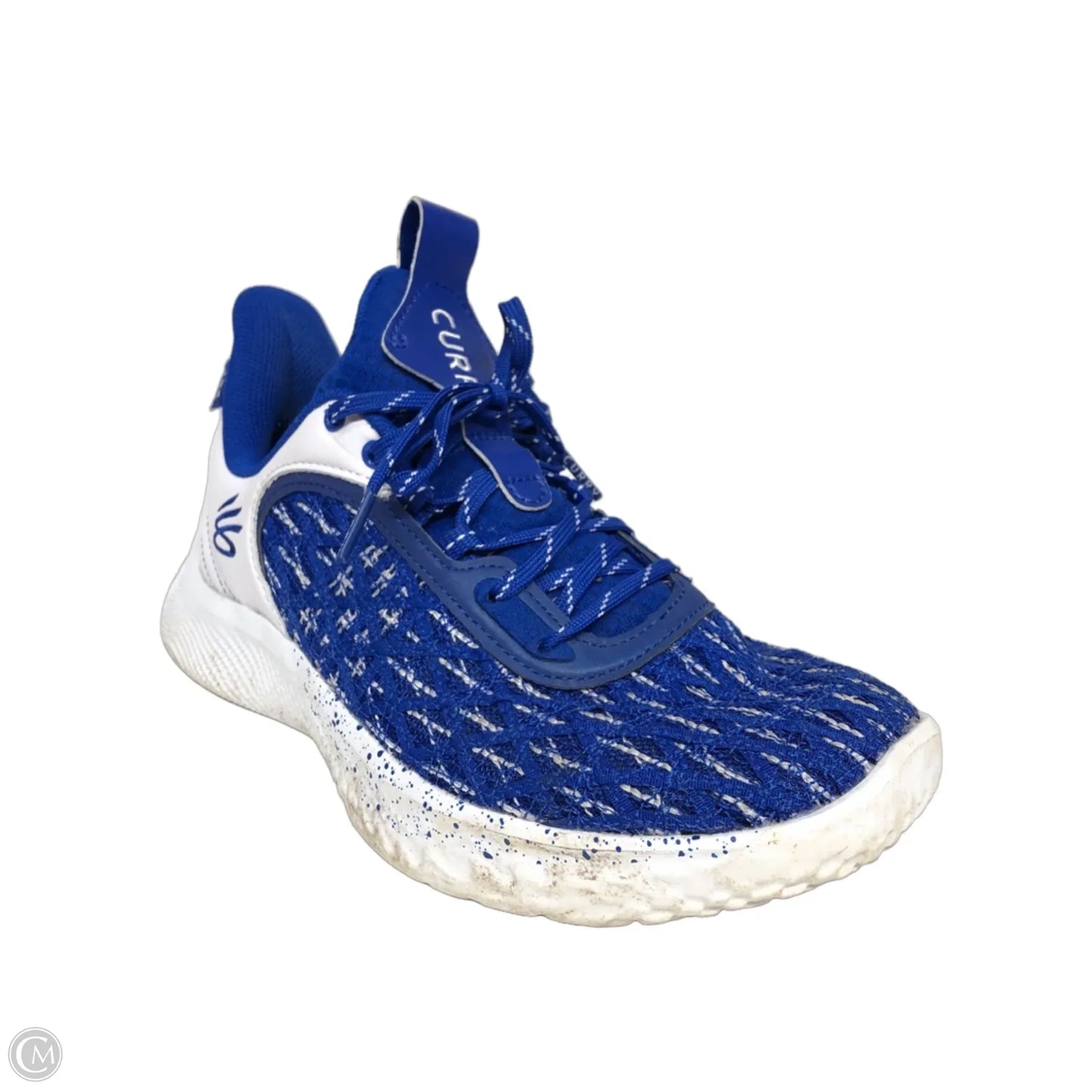 Shoes Athletic By Under Armour In Blue & White, Size: 8.5