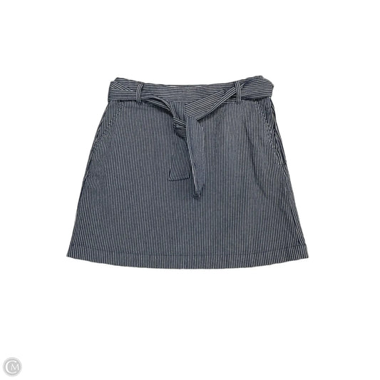Skirt Mini & Short By Loft In Blue Denim, Size: 8