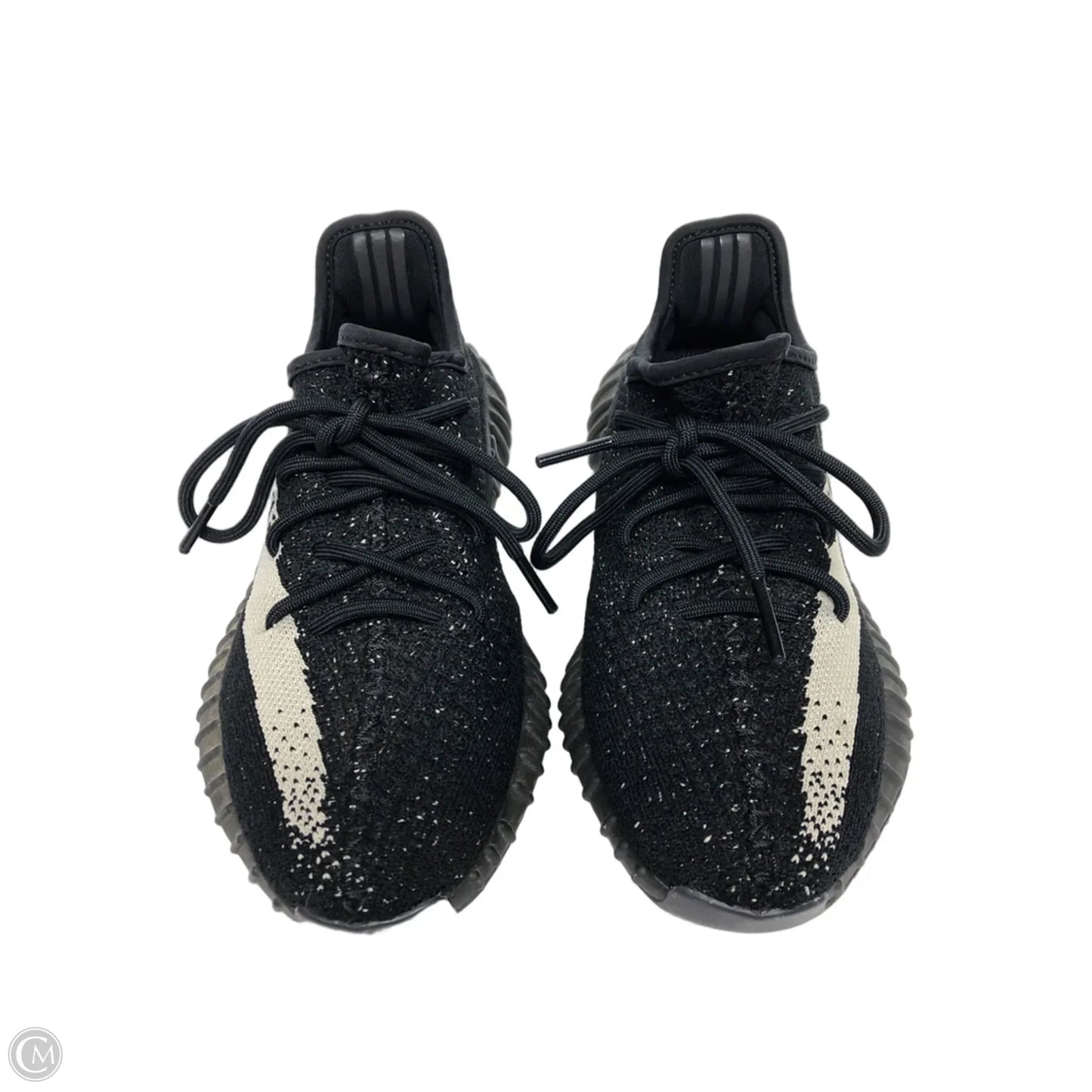 Shoes Luxury Designer By Yeezy In Black, Size: 6.5