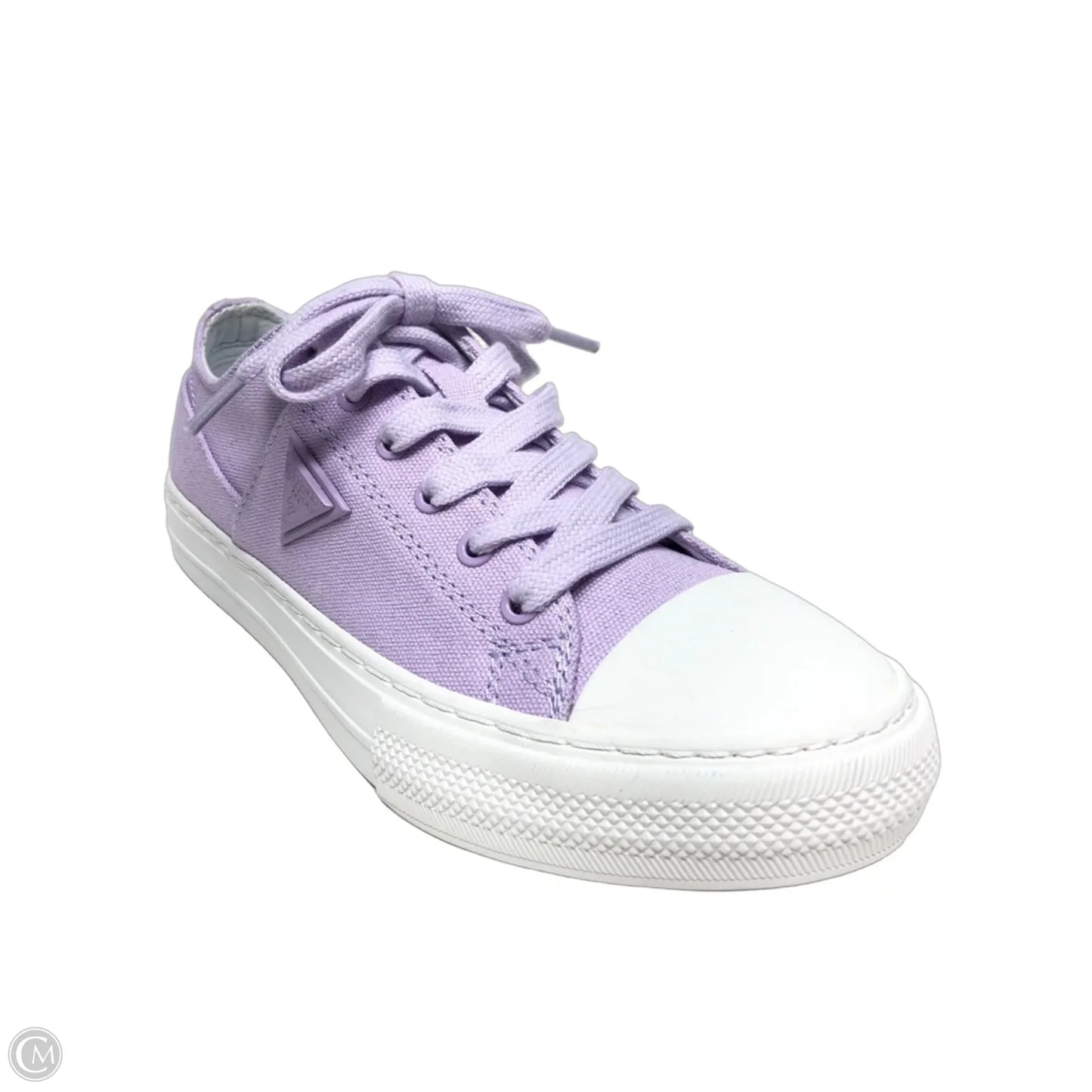 Shoes Sneakers By Guess In Purple, Size: 7