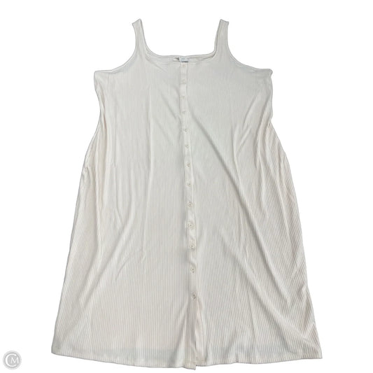 Dress Casual Midi By A New Day In Beige, Size: 4x