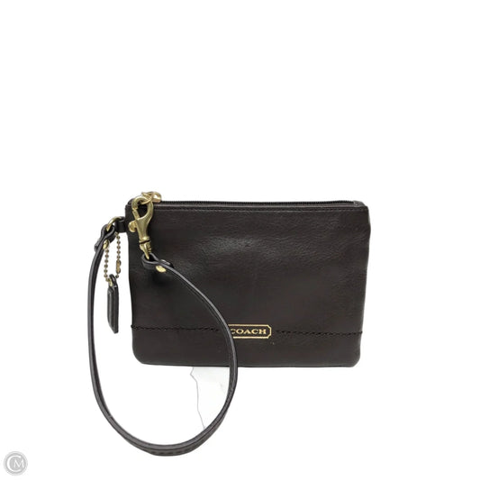 Wristlet Designer By Coach, Size: Small