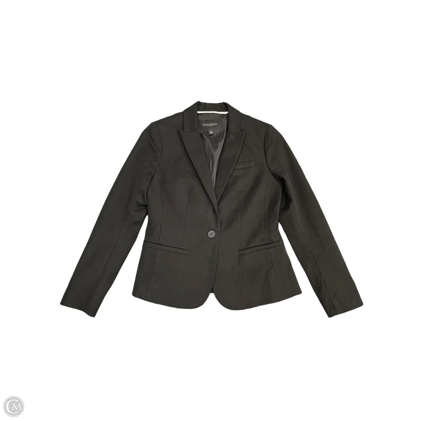Blazer By Banana Republic In Black, Size: 0