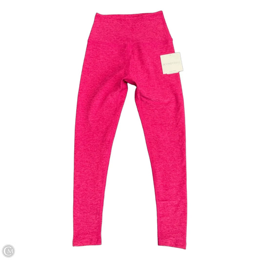 Athletic Leggings By Beyond Yoga In Pink, Size: S
