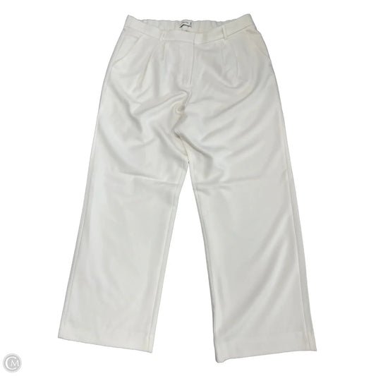 Pants Wide Leg By Abercrombie And Fitch In Ivory, Size: 18