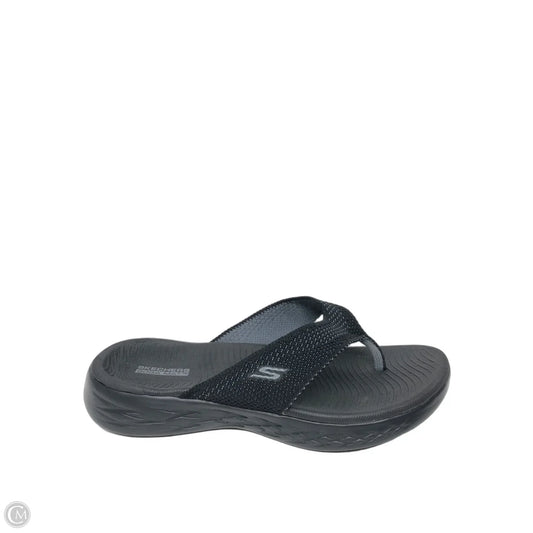Sandals Sport By Skechers In Black, Size: 7