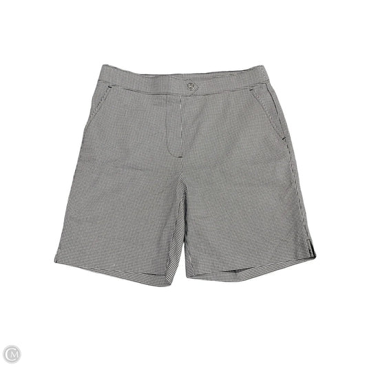 Shorts By Rafaella In Black & White, Size: 8