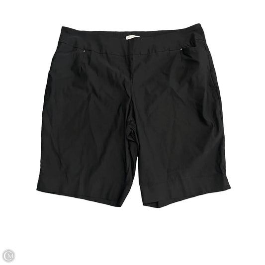 Shorts By Cato In Black, Size: 24