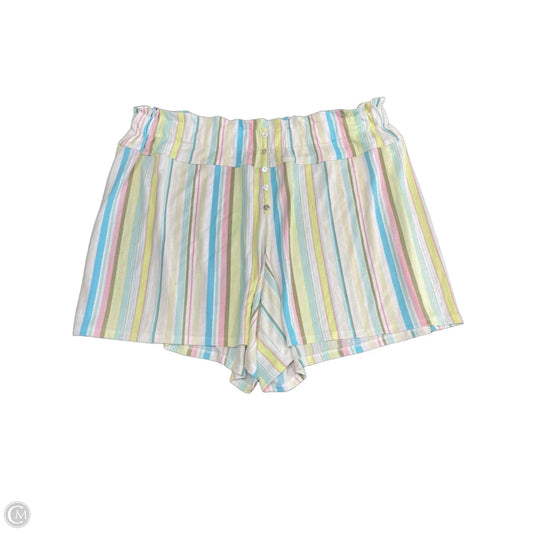 Shorts By Cato In Striped Pattern, Size: 3x