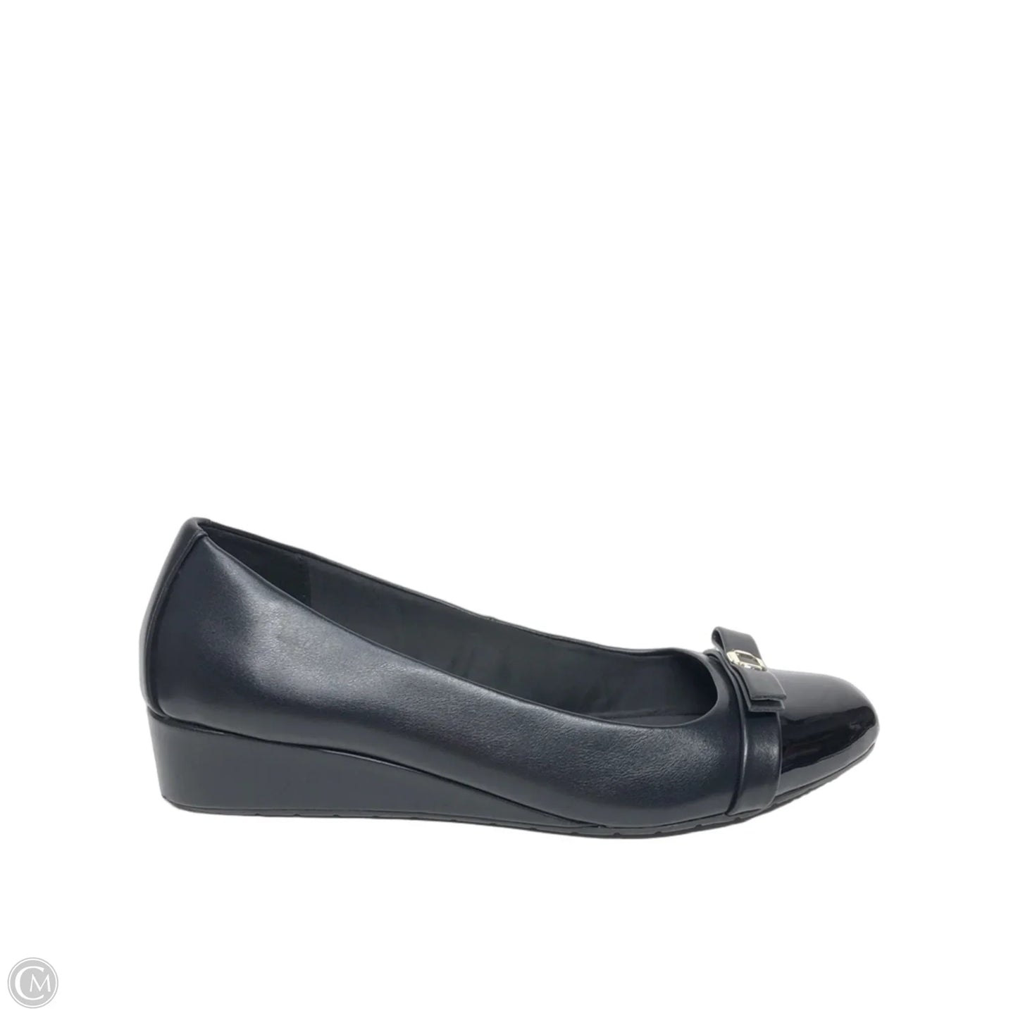 Shoes Heels Wedge By Anne Klein In Black, Size: 11