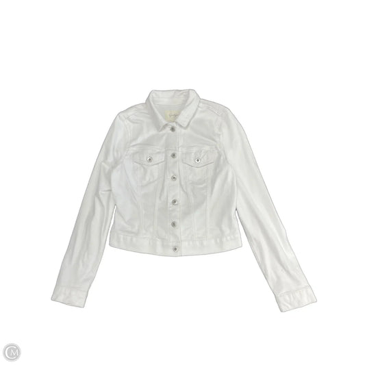 Jacket Denim By Jessica Simpson In White, Size: M