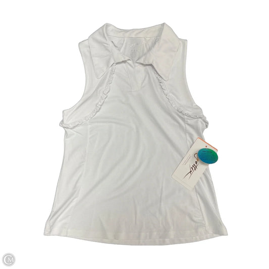 Athletic Tank Top By Gottex In White, Size: S
