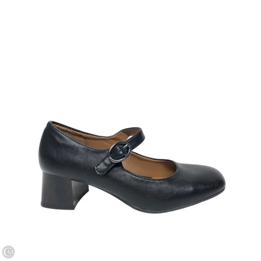 Shoes Heels Block By Sofft In Black, Size: 7