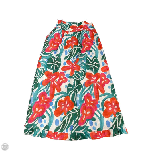 Dress Casual Midi By Cme In Floral Print, Size: M