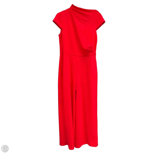 Jumpsuit By Maggy London In Red, Size: 6