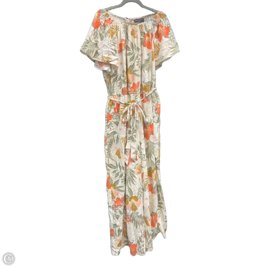 Jumpsuit By Lane Bryant In Floral Print, Size: 18