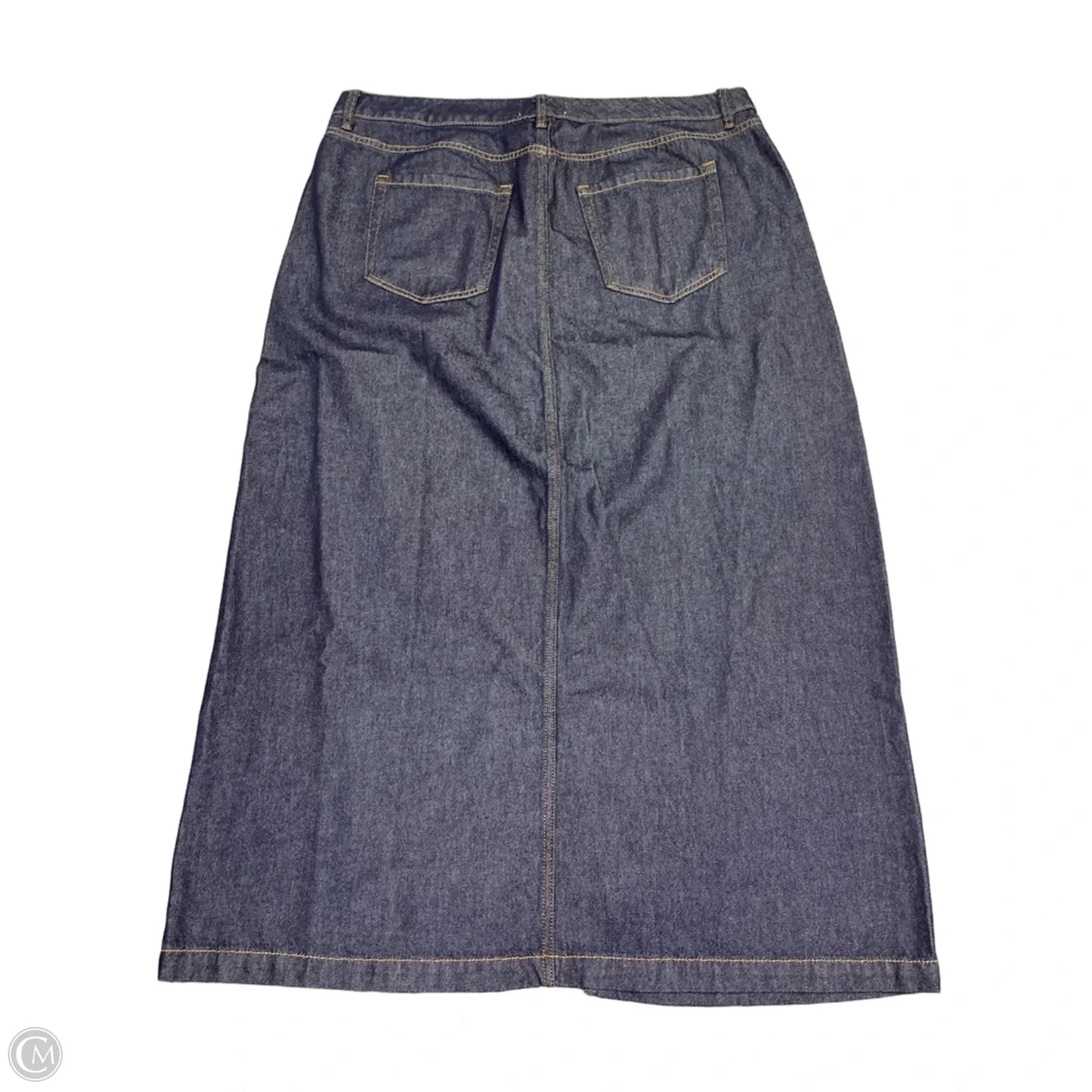 Skirt Maxi By Lane Bryant In Blue Denim, Size: 18