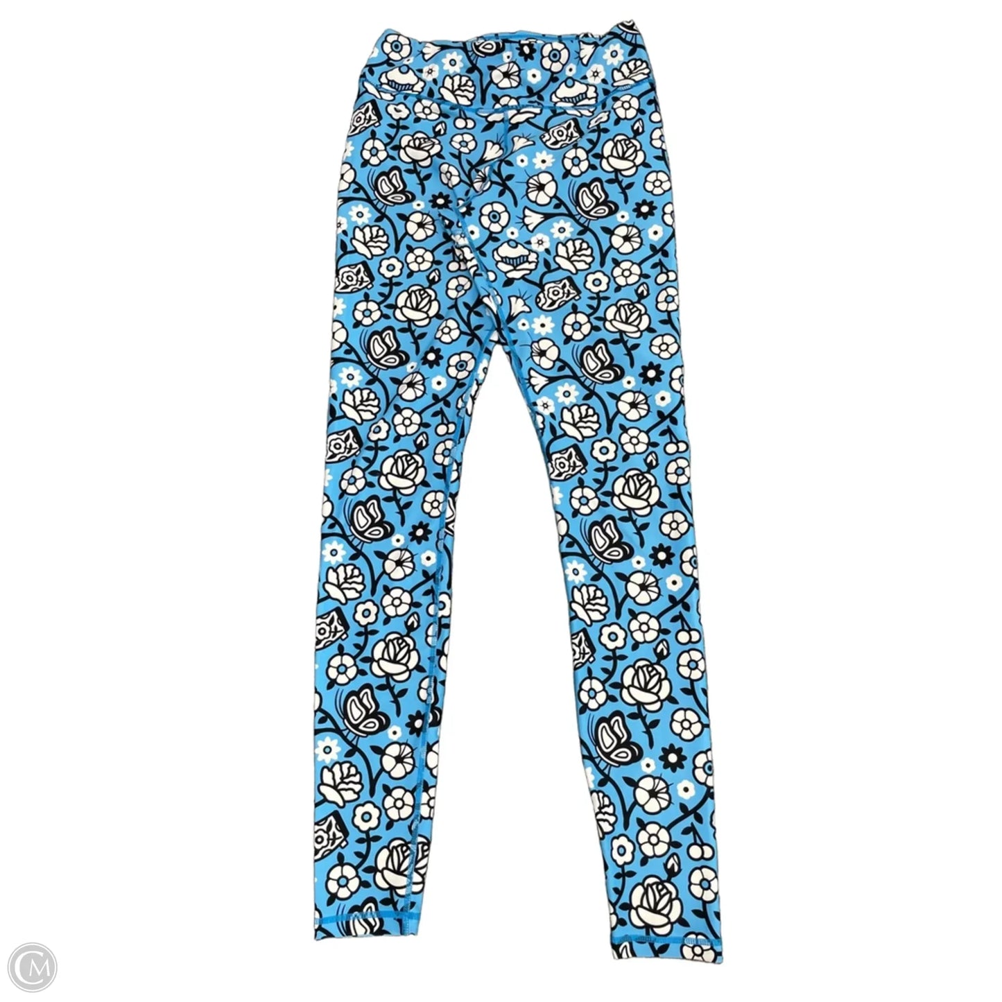 Athletic Leggings By Clothes Mentor In Blue, Size: Xs
