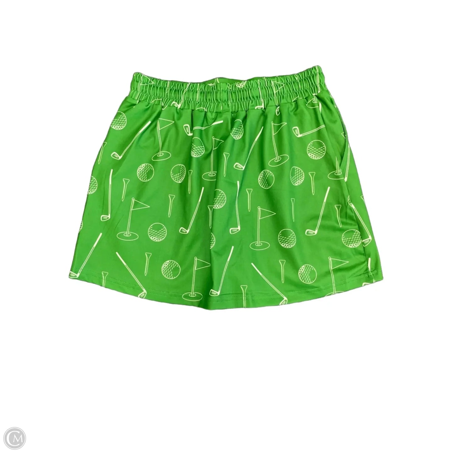 Athletic Skort By Jess Lea In Green, Size: S