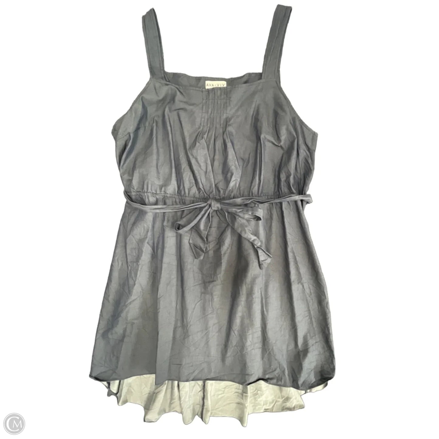 Dress Casual Midi By Ava & Viv In Blue, Size: L