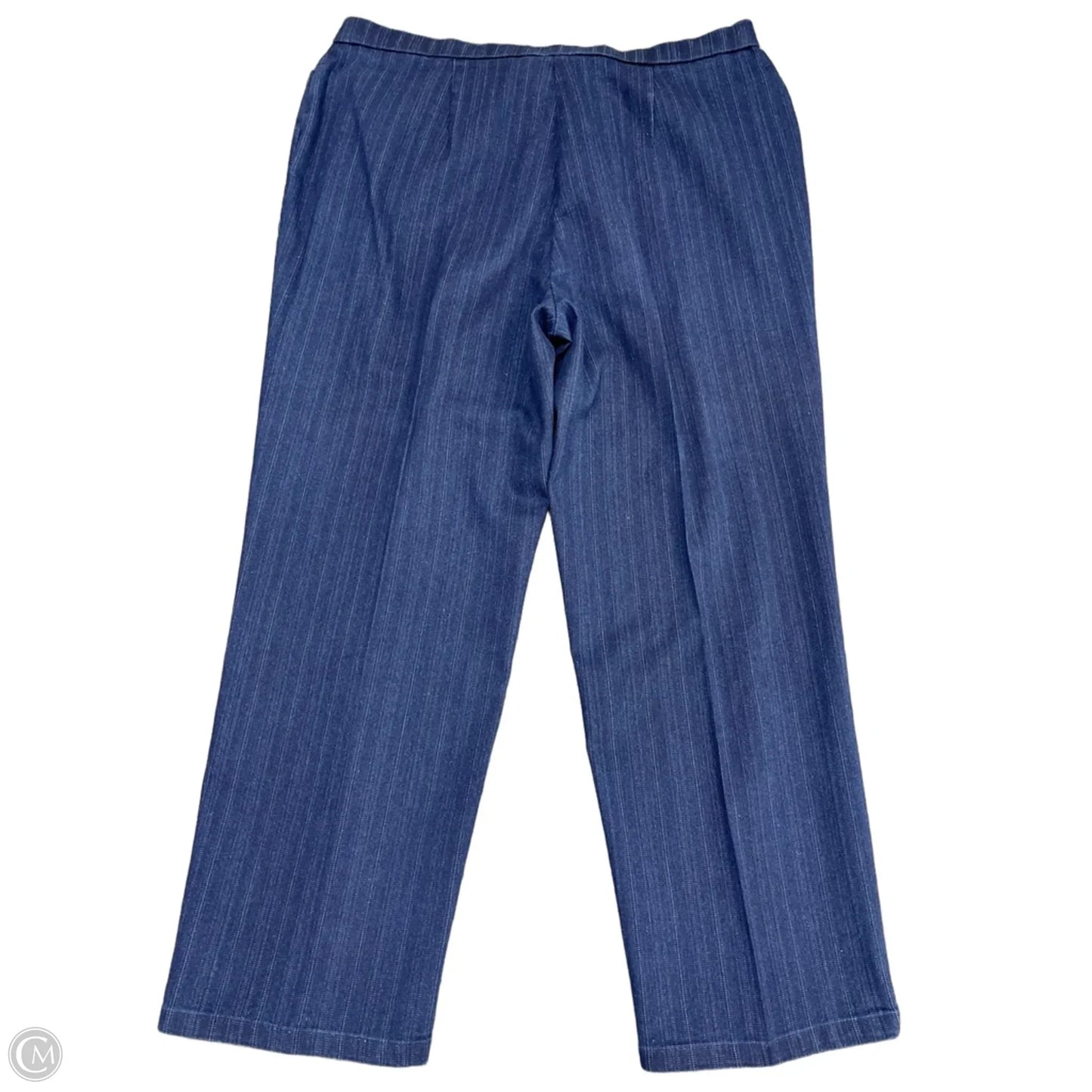 Pants Set 2pc By Allison Daley In Blue Denim, Size: 16