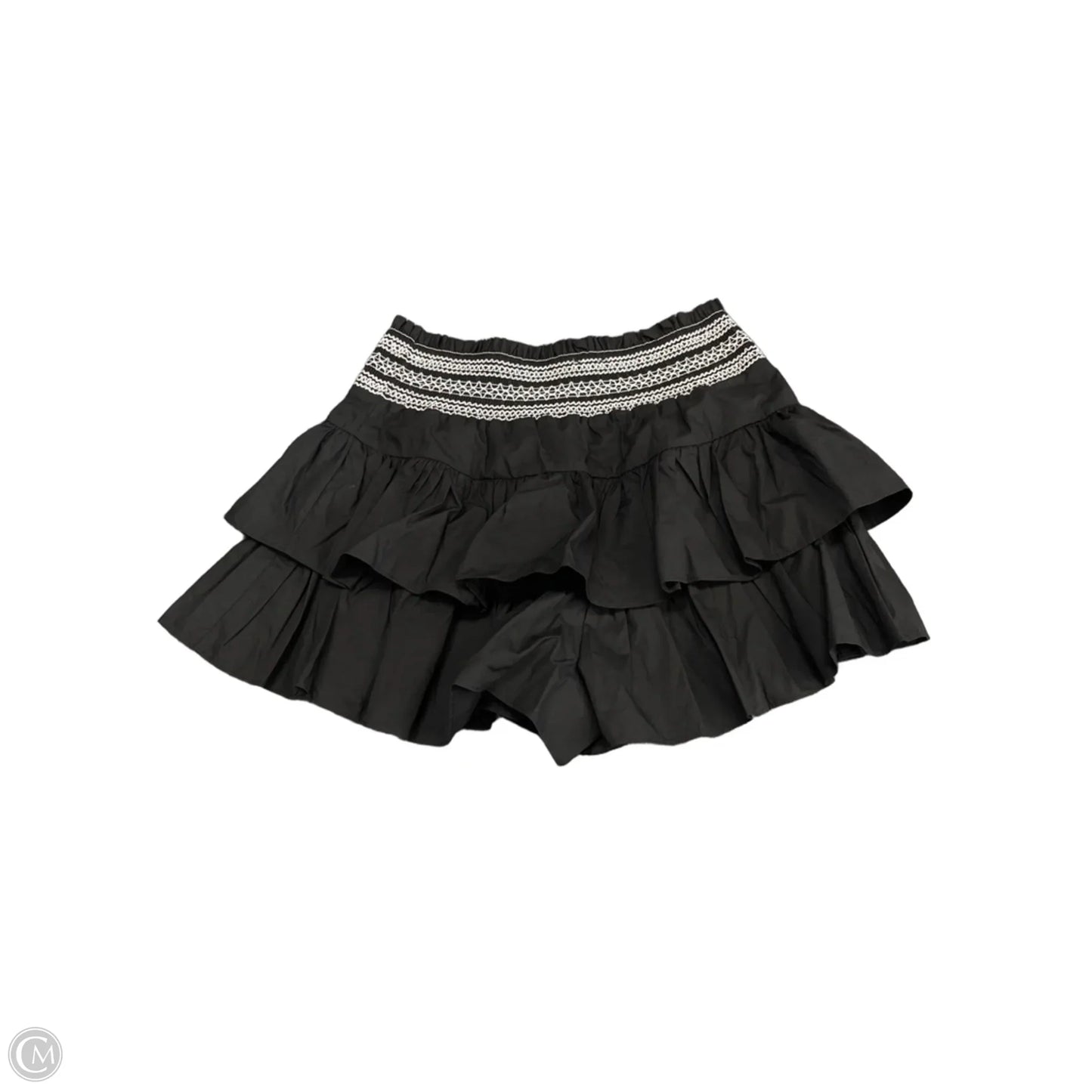 Skort By Main Strip In Black, Size: L