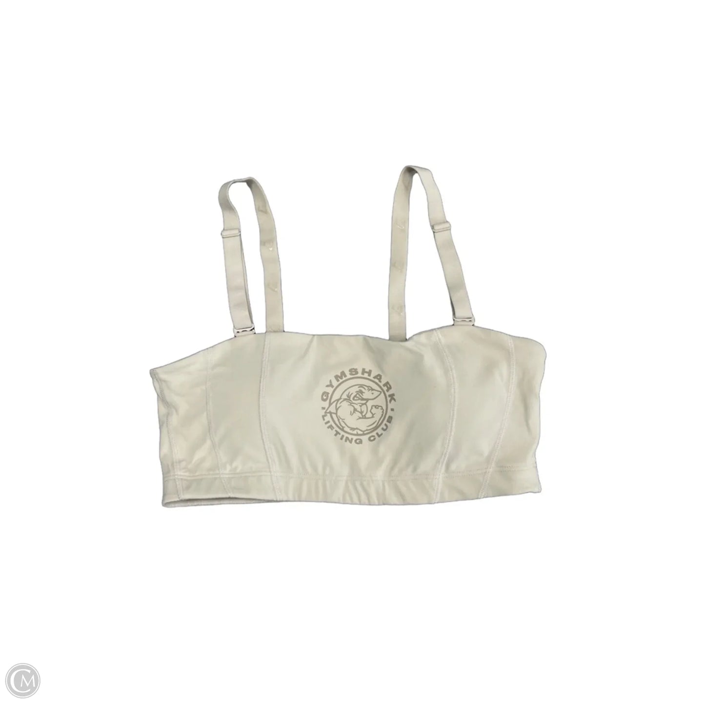 Athletic Bra By Gym Shark In Beige, Size: M