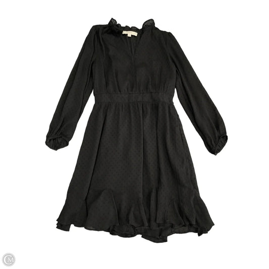 Dress Casual Short By Loft In Black, Size: 6p