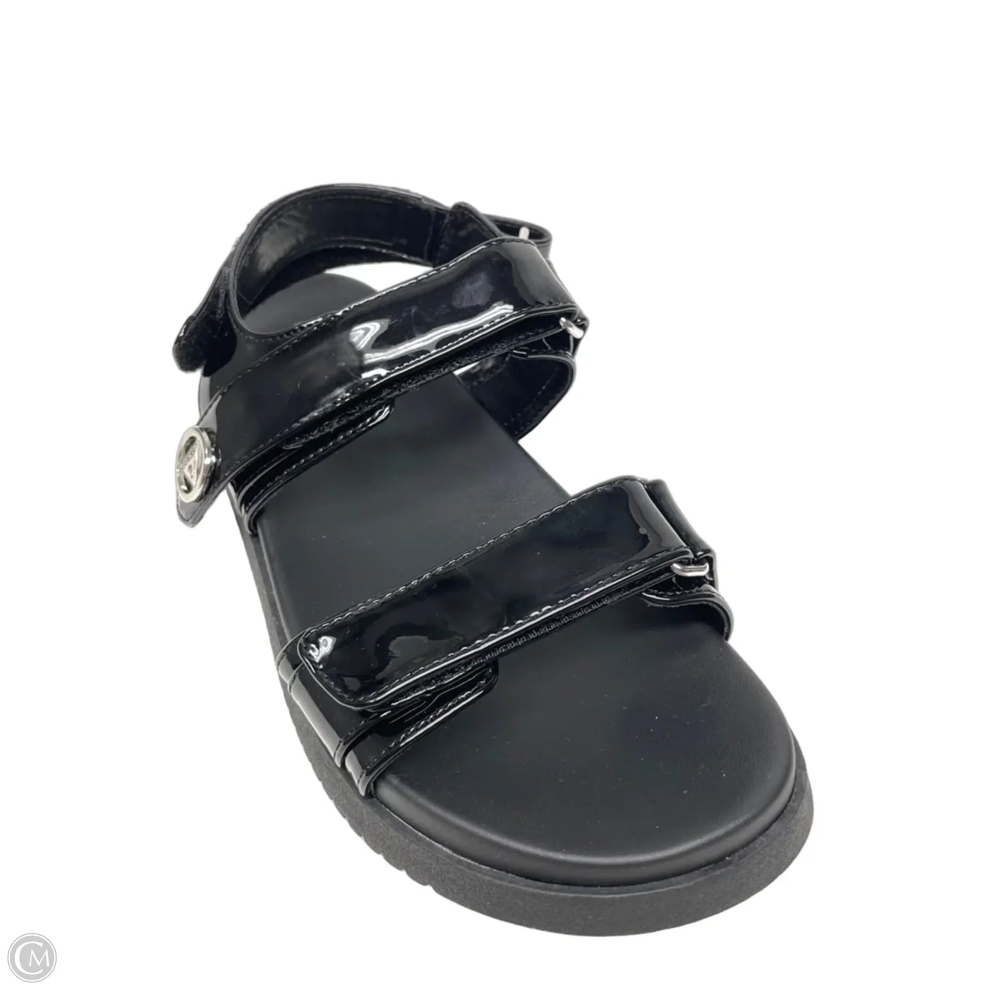 Sandals Flats By Guess In Black, Size: 9.5