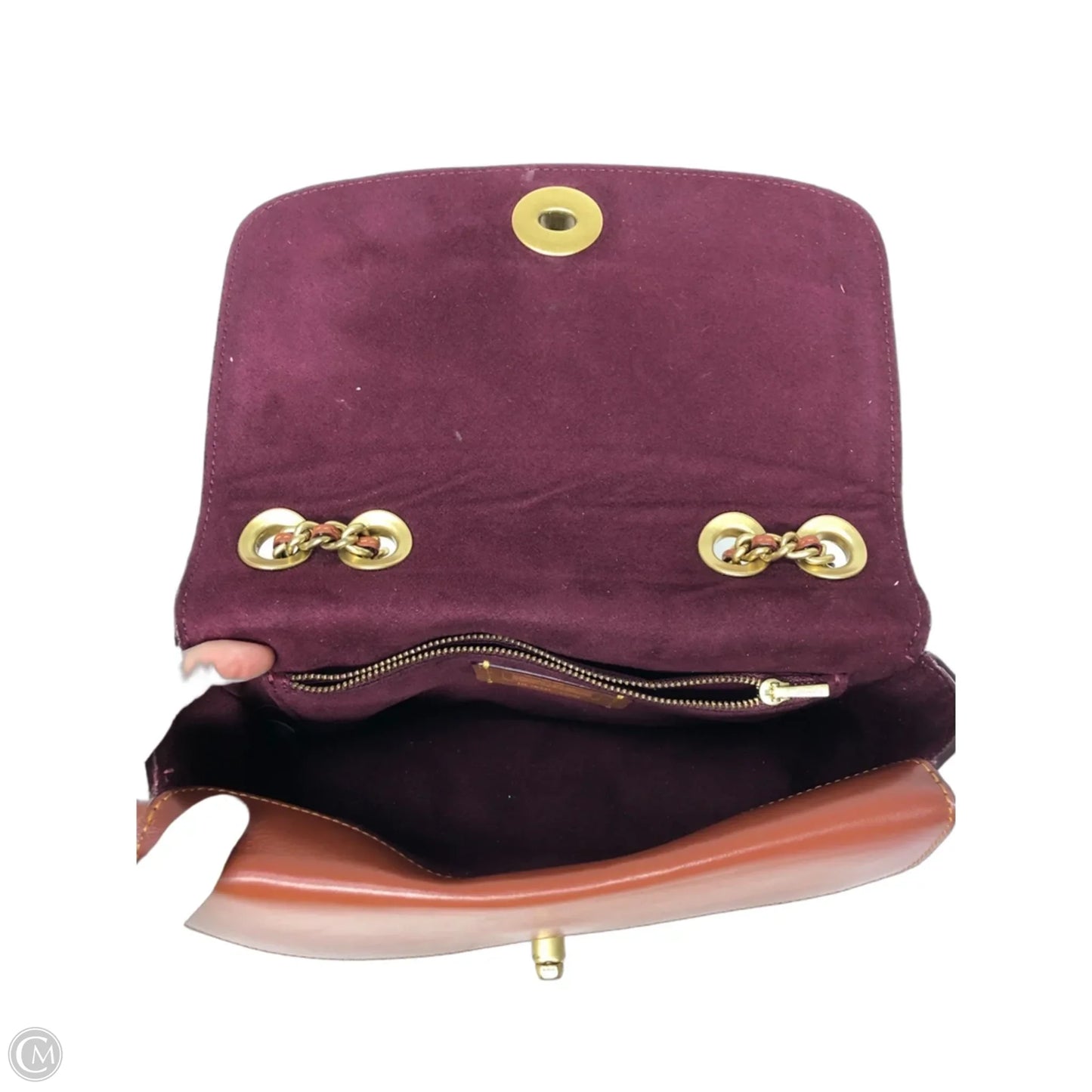 Crossbody Designer By Coach, Size: Medium