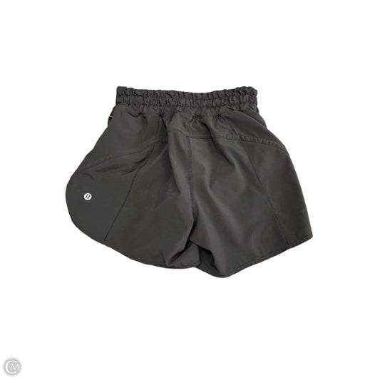 Athletic Shorts By Lululemon In Black, Size: 4