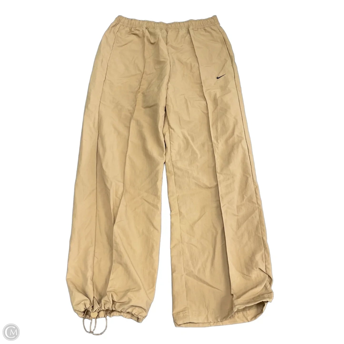 Athletic Pants By Nike Apparel In Brown & Yellow, Size: L