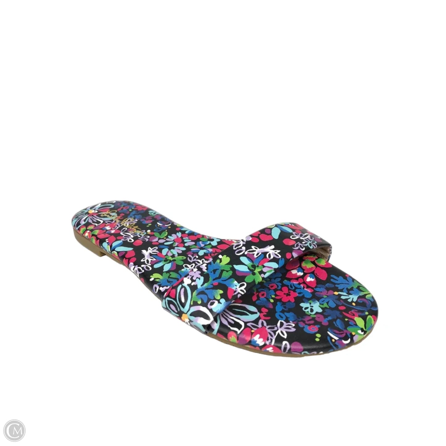 Sandals Flats By Lilly Pulitzer In Floral Print, Size: 7.5