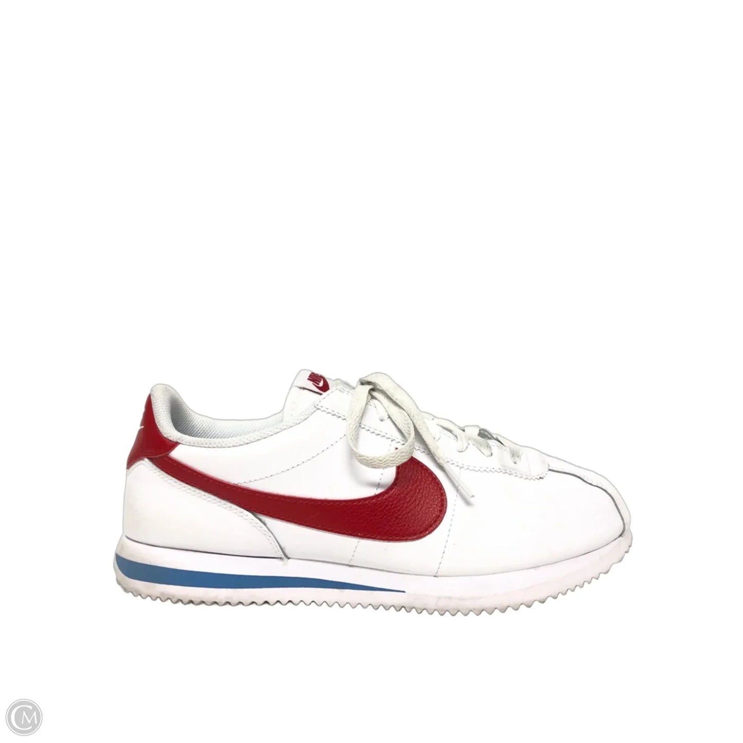 Shoes Sneakers By Nike Apparel In Blue & Red & White, Size: 9.5