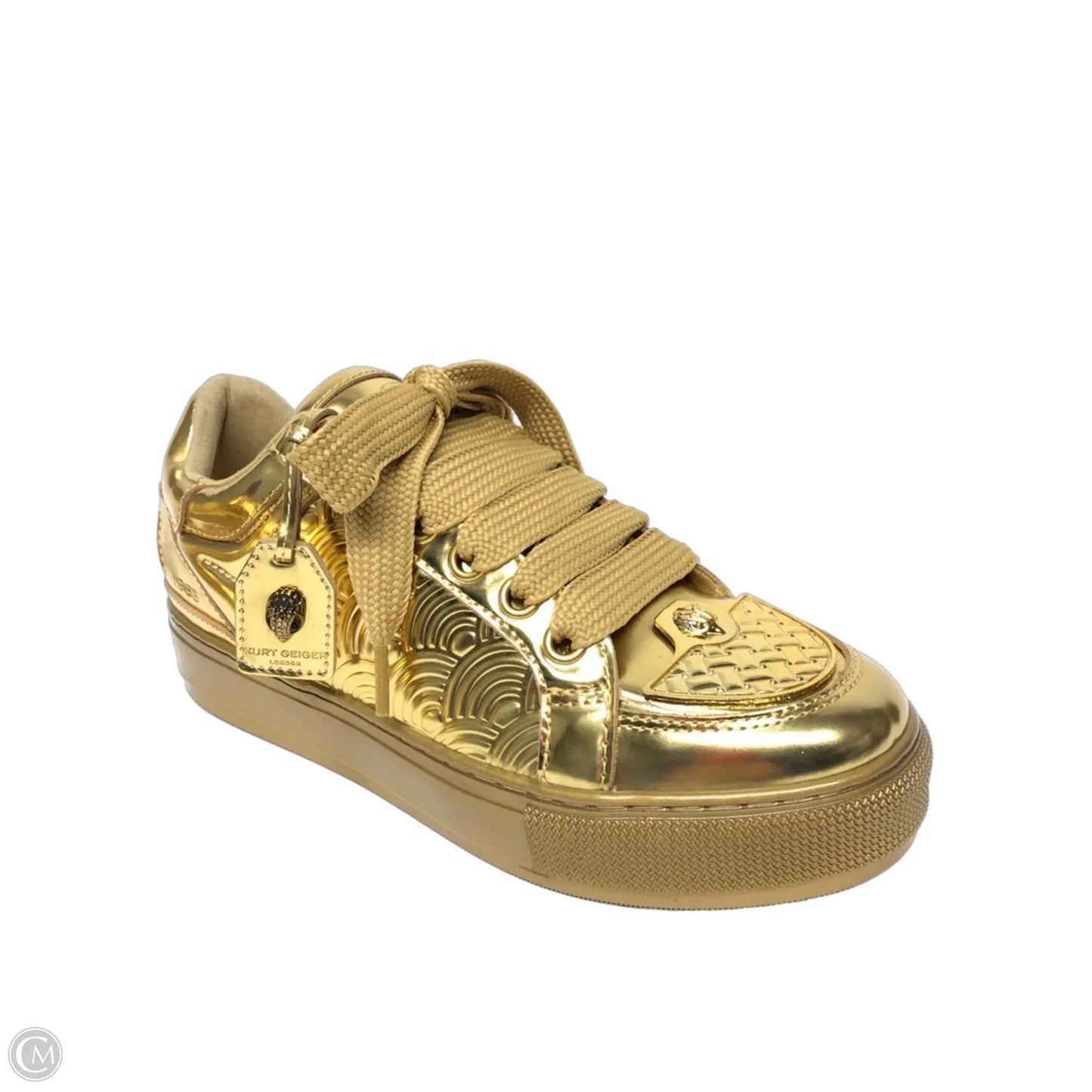 Shoes Designer By Kurt Geiger In Gold, Size: 10