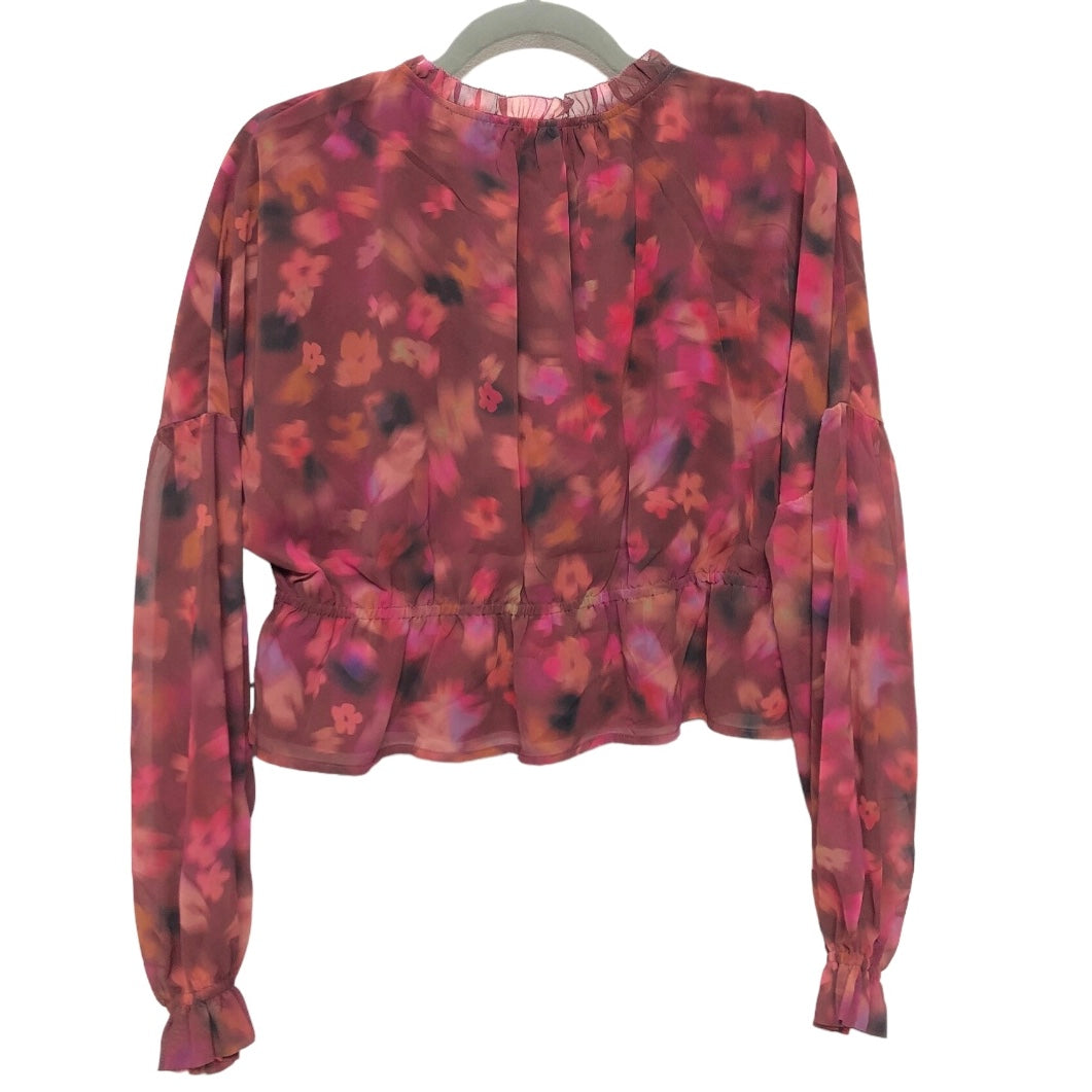 Blouse Long Sleeve By Steve Madden  Size: S